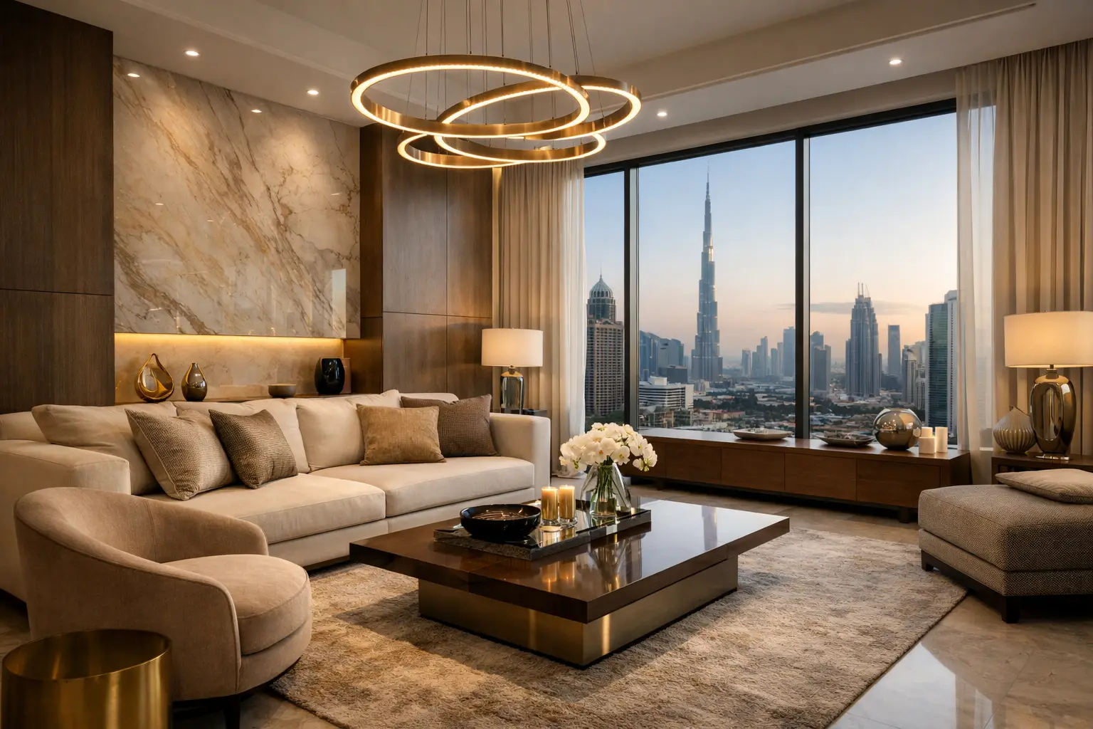 Living Room Interior Design Dubai That Performs