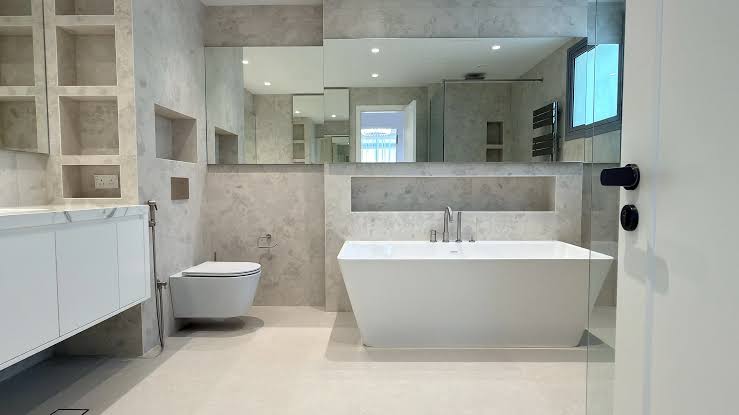 Bathroom renovation project in Dubai